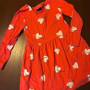 Carters Hearts Red Dress